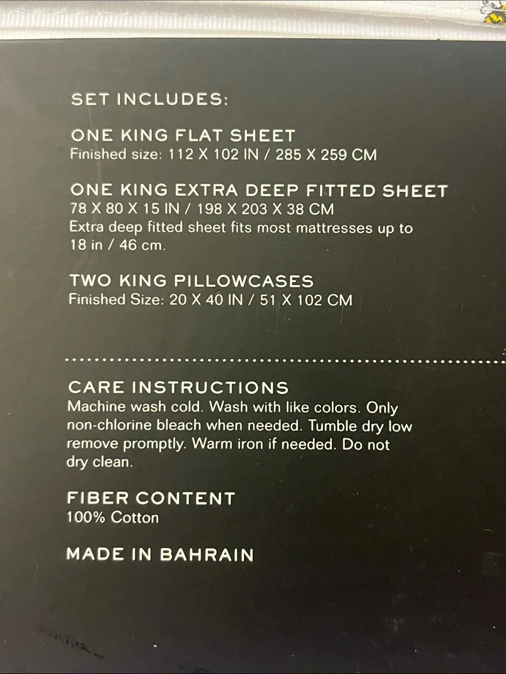 Ralph Lauren Bee Beehive Sheet Set King new White Flat, Fitted. 2 Pillow Cases